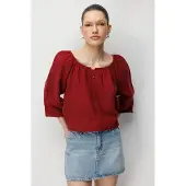 MixRay Blusa bordeaux