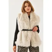 Bianco Lucci Colete offwhite