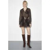 Bianco Lucci Camisa mocha