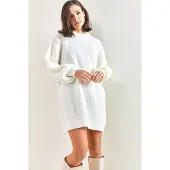 Bianco Lucci Top 'Strickoberteile' branco