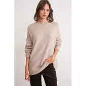 MixRay Pullover bege mosqueado
