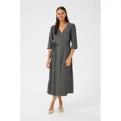 Kaffe Vestido cinzento