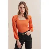 Big Dart Blusa 'Blusen' laranja