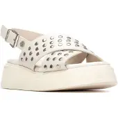 Xti para mulher. 14523902-HIELO Sandálias 145239 off-white (36), Branco, Plano, Fivela, Casual