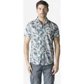 KOROSHI Camisa bege / azure / amora / offwhite