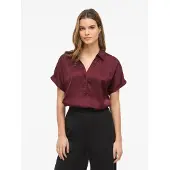 Vila Blusa 'VIEnna Ravenna' carmesim