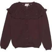Minymo Casaco de malha vermelho / vermelho vinho / vermelho escuro