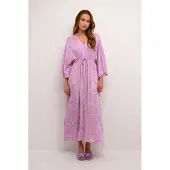 Culture Vestido 'Billie' amarelo claro / lavanda / laranja