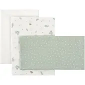 cambrass Lençol De Elástico Moises Ardi 35x80x1 Cm 3 Unidades
