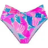 Sunseeker Cueca biquíni azul / aqua / orquídea / roxo néon