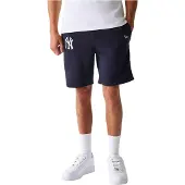 New Era Calças de desporto 'Bermuda marino yankees mlb le short neyyan 5' azul