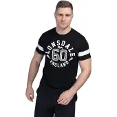 Lonsdale Camisa preto / branco