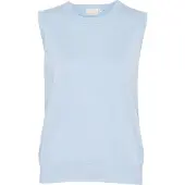 Kaffe Top de malha 'Lizza' azul céu