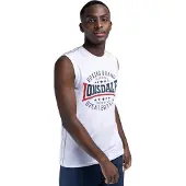 Lonsdale Camisa vermelho / preto / branco