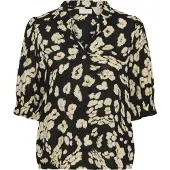 Kaffe Blusa 'KAElly' bege / bege claro / preto