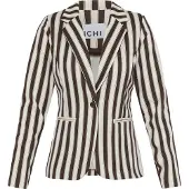 Ichi Blazer 'KATE ' bege / castanho escuro