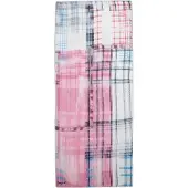 Desigual Cachecóis azul / cinzento / pitaya / branco