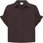 Ichi Blusa 'SAMI' castanho