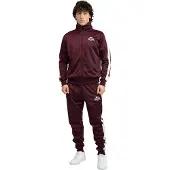 Lonsdale Fato de treino 'Pember' ecru / vermelho escuro