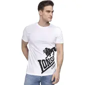 Lonsdale Camisa 'Dereham' preto / branco