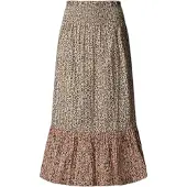 Pepe Jeans para mulher. PL9011906 Saia Daphne castanha (S), Marrom, Casual, Algodão