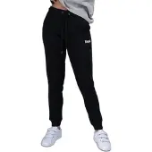 Lonsdale Calças 'Weycroft' preto / branco