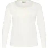 KAFFE CURVE Camisa 'KCbritt' branco
