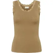 Kaffe Top 'KAomi' bege escuro