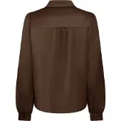 Ichi Blusa 'SANZA' castanho