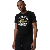 Lonsdale Camisa 'Cloghfin' amarelo / preto / branco