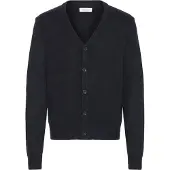 Casual Friday Casaco de malha 'CFHeine' azul escuro