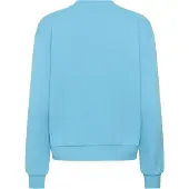 Kaffe Sweatshirt 'KALilje' azul céu / branco