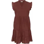 Kaffe Vestido 'KAValerie' castanho de castanha