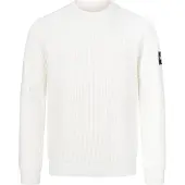 Lonsdale Pullover 'Moycullen' preto / offwhite