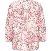 Fransa Blusa 'ARIANA' mistura de cores / rosa