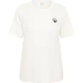 KAFFE CURVE Camisa 'KCAnnia' preto / branco