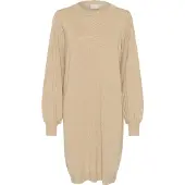 Kaffe Vestido areia