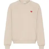 Ichi Sweatshirt 'Svala' bege / laranja