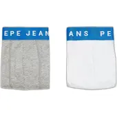 Pepe Jeans Boxers Logo Low Rise 2 Unidades