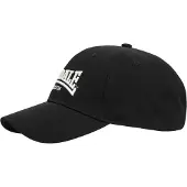 Lonsdale Boné 'Wigston' preto / branco