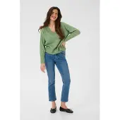 Kaffe Pullover 'KaNiel' verde mosqueado