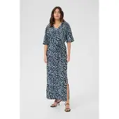 Kaffe Vestido 'Ivanna' azul / preto
