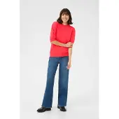 Kaffe Pullover 'KALone' vermelho