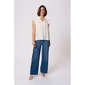 Kaffe Blusa 'Liany Via' branco