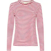 Kaffe Camisa 'KALiddy' rosa escuro / branco