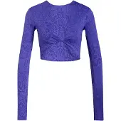 Adidas Camiseta De Manga Comprida Primelift Workout Snake Twist Reversible