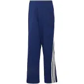 Adidas Calças de desporto 'KIT 3-Stripes Wide' azul escuro / branco