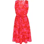 IZIA Vestido rosa / vermelho
