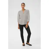 Kaffe Blusa 'KASjila' cinzento