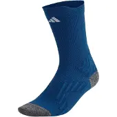 Adidas Meias de desporto 'RUNNING COMFY CREW' genciana / acinzentado / branco